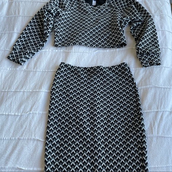 COPY - receipt ***Fundraiser*** American Apparel jacquard chevron skirt set - Picture 4 of 10